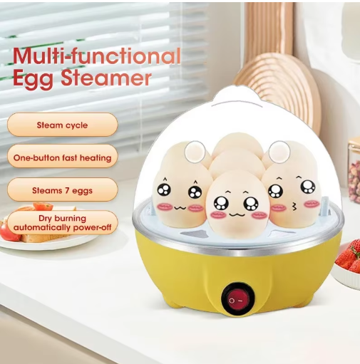 New Electric Egg Boiler Machine Egg Cooker For Boiled Poached Eggs 350 W